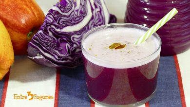 Jugo de Lombarda y Manzana