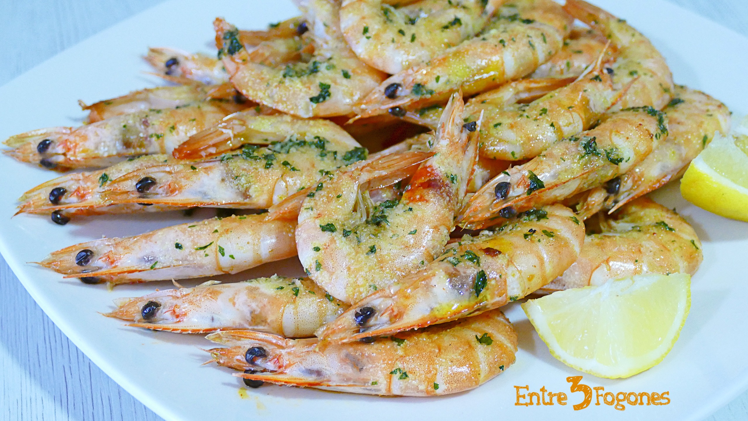 Langostinos al Horno Langostinos al Horno