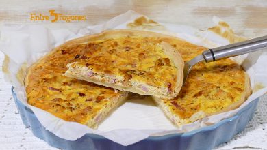 Quiche de Pollo y Bacon