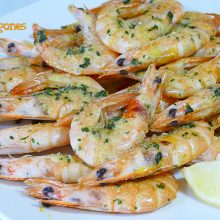 Receta Langostinos al Horno