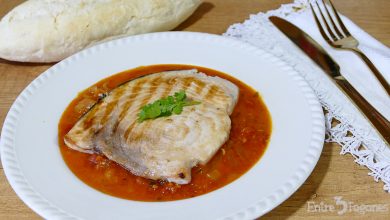 Pez Espada en Salsa de Tomate y Leche de Coco al Curry