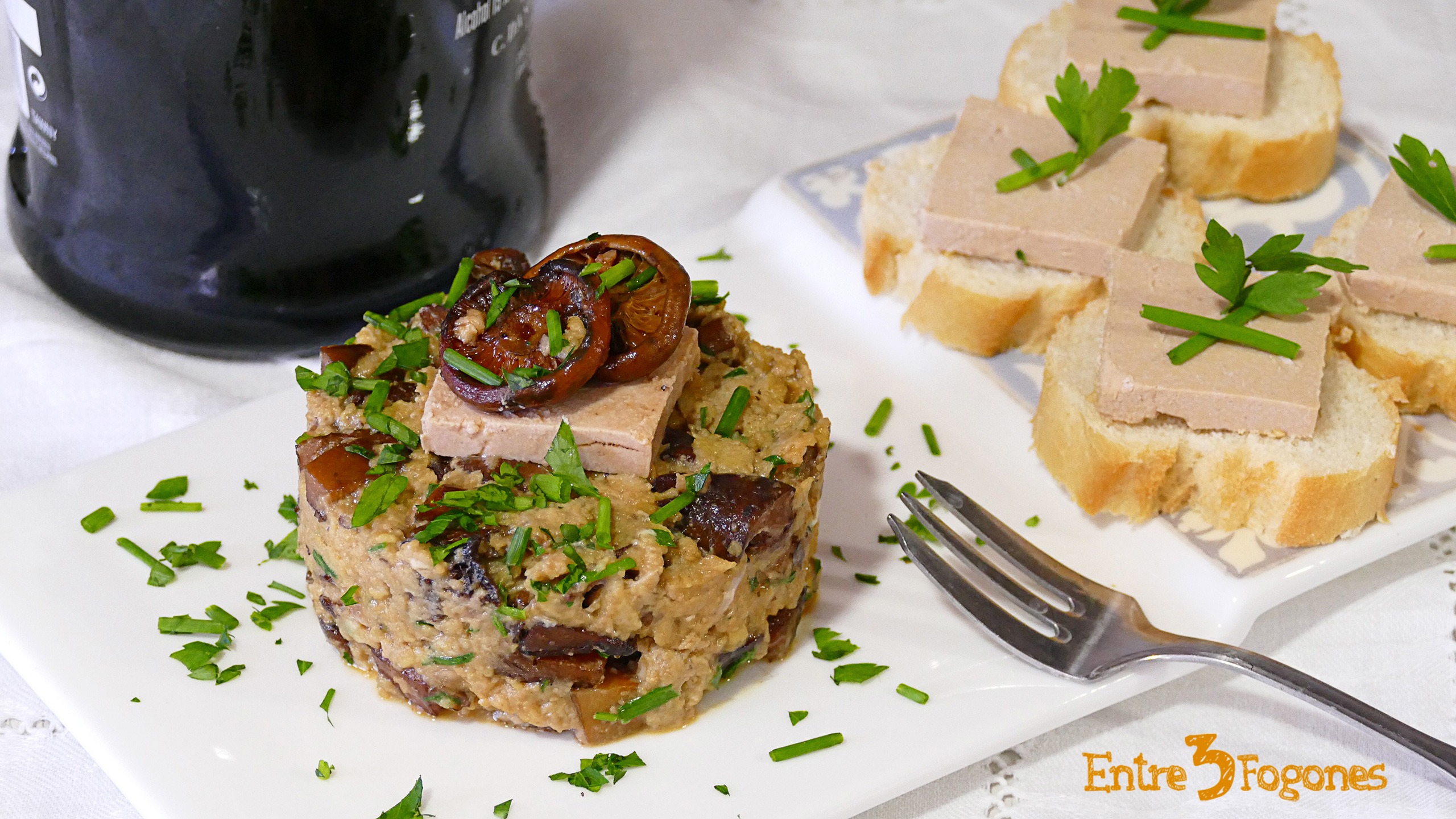 Revuelto de Foie con Rovellons Revuelto de Foie con Rovellons