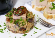 Revuelto de Níscalos y Foie al Oporto