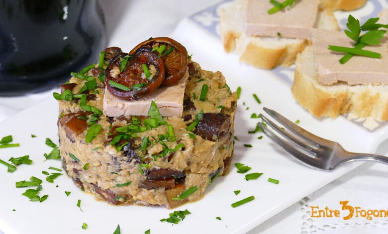 Revuelto de Níscalos y Foie al Oporto