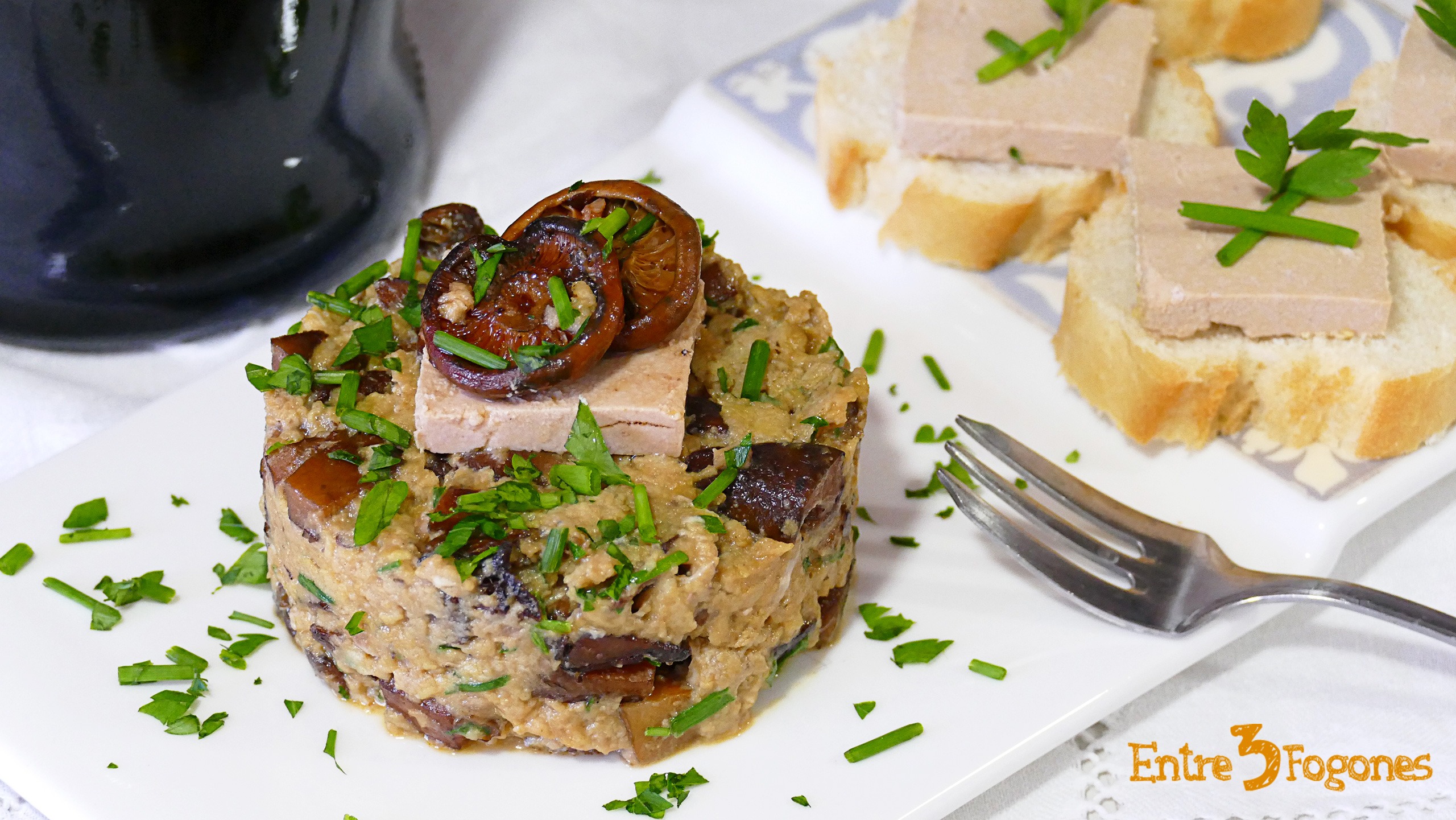 Revuelto de Níscalos y Foie