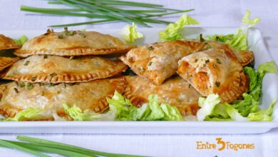 Empanadillas al Horno de Bacalao con Verduras