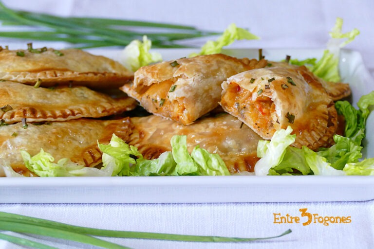 Empanadillas Al Horno De Bacalao Con Verduras