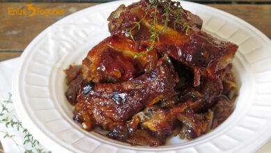 Costillas de Cerdo con Cerveza y Miel