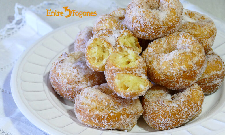 Rosquillas Esponjosas de Leche