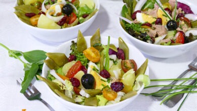 Ensalada de Judías Verdes con Patata y Atún