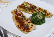 Truchas con Jamón Serrano y Mayonesa en Freidora de Aire