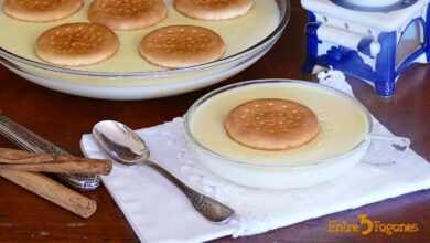 Natillas Caseras con Galletas