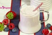 Yogur Batido con Frutas del Bosque