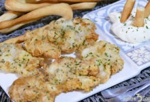 Cocochas de Bacalao Rebozadas