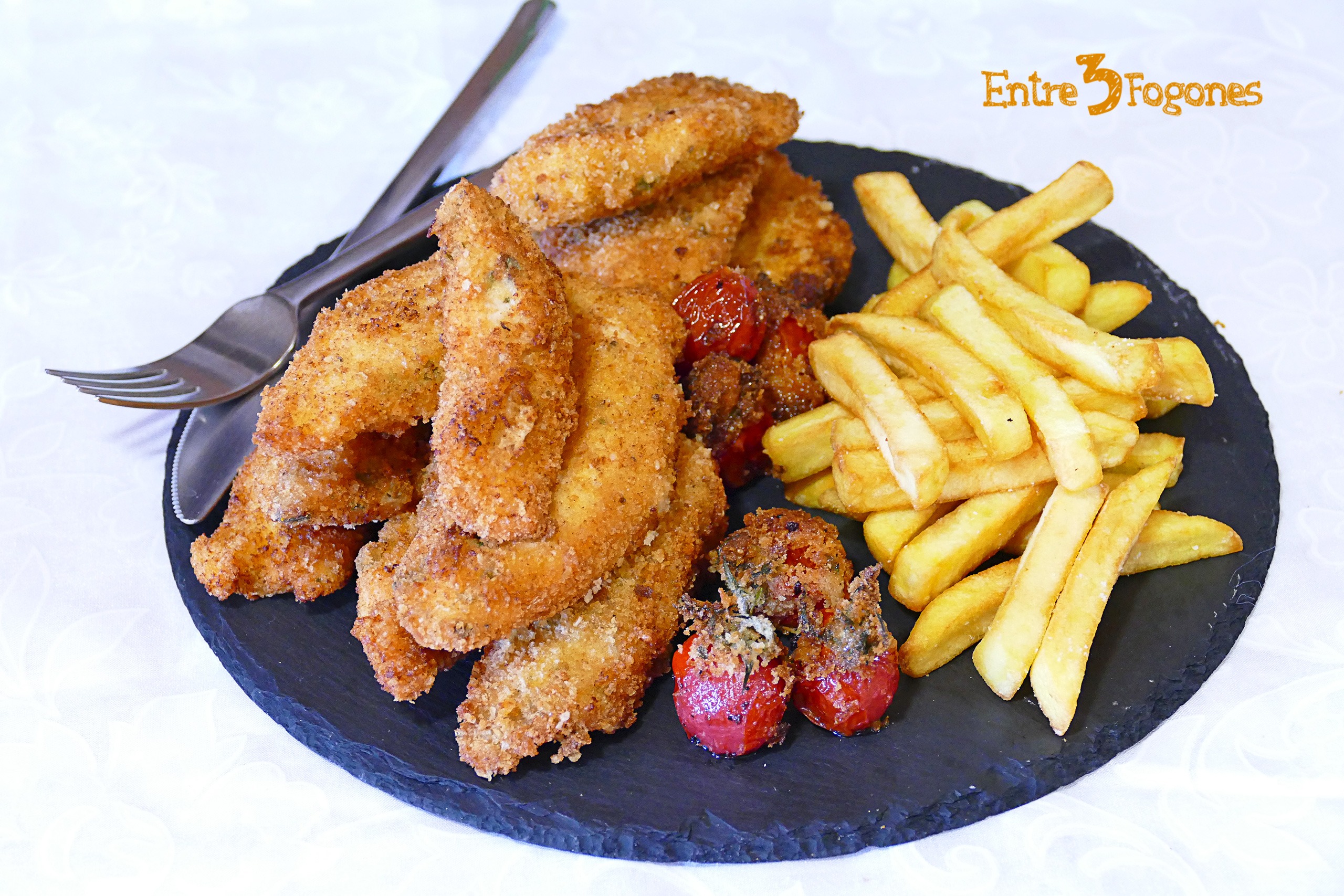 Fingers de Pollo Crujientes Fingers de Pollo Crujientes