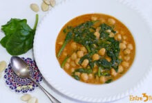 Espinacas con Garbanzos a la Andaluza