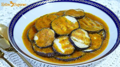Berenjenas Marinadas con Anchoas