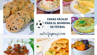 Cenas Fáciles para el Mundial del Fútbol