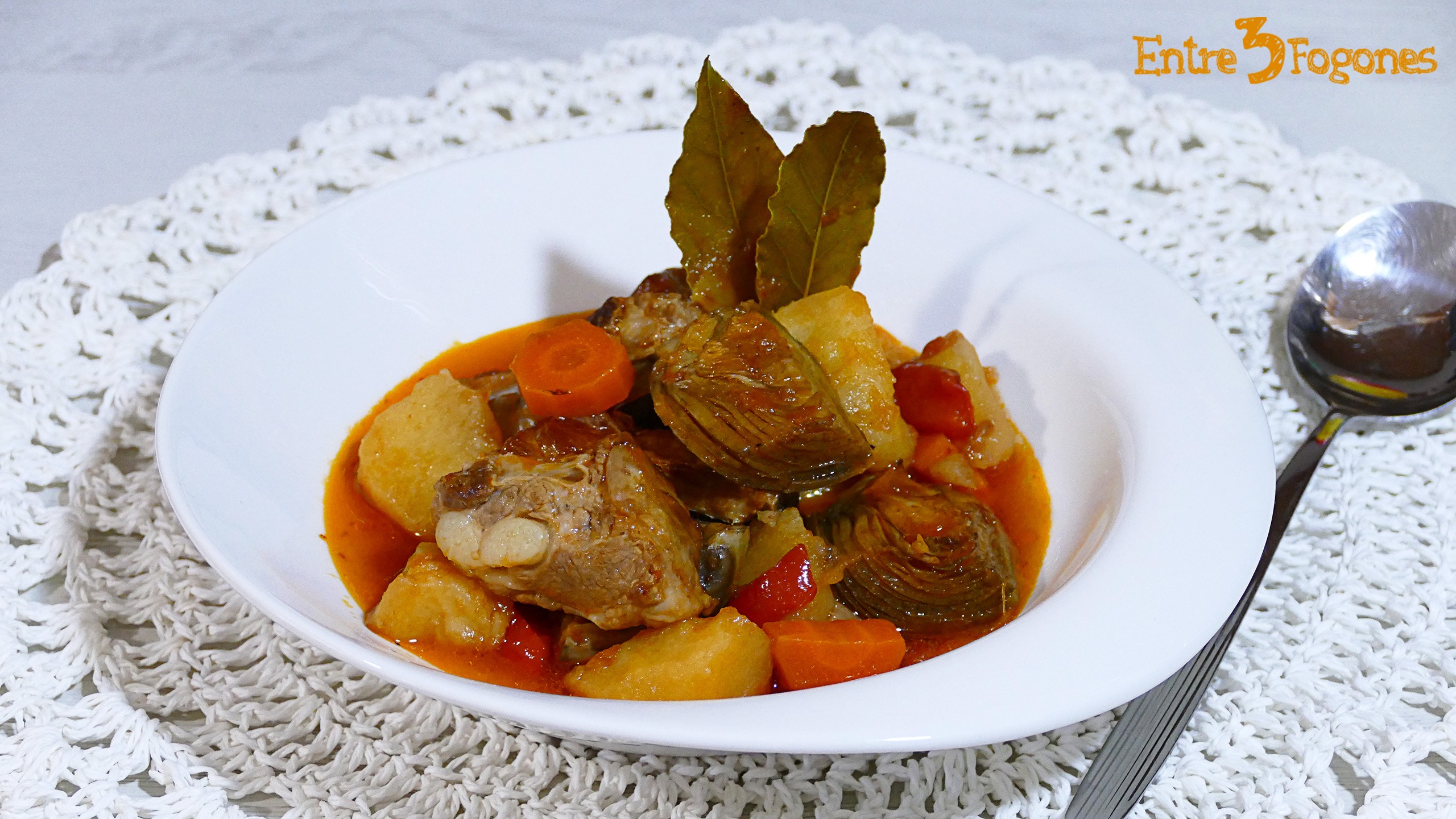Guisado de Costillas de Cerdo Casero
