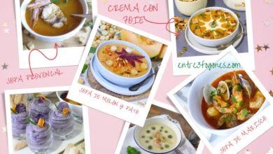 Sopas y Cremas para Días de Fiesta