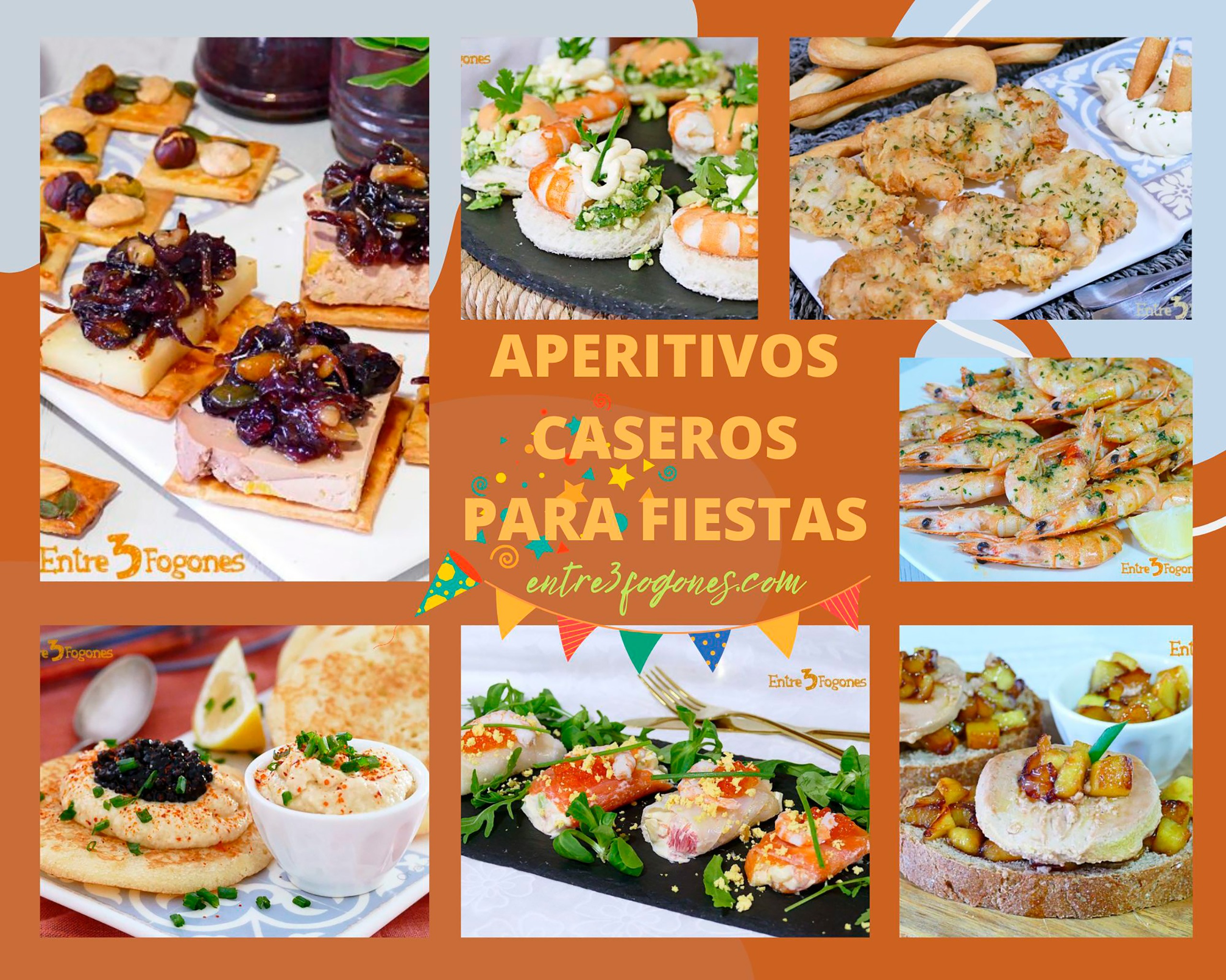 Aperitivos Caseros para Fiestas