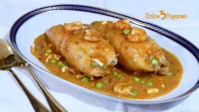 Calamares Rellenos a la Catalana