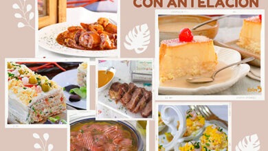 Recetas para Preparar con Antelación