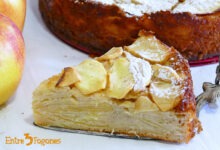 Tarta Invisible de Manzana