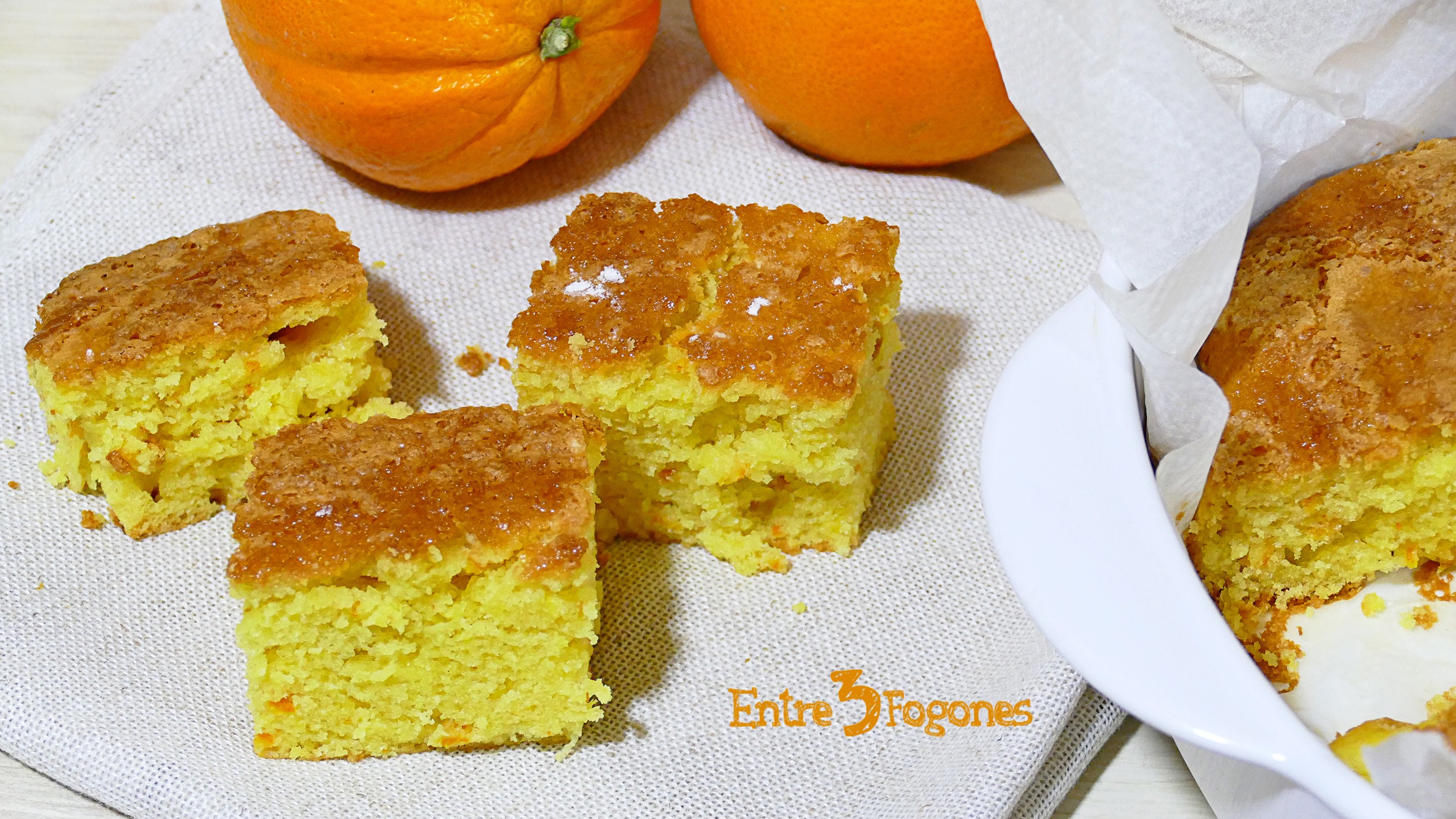 Receta Bizcocho Naranja Entera Receta Bizcocho Naranja Entera
