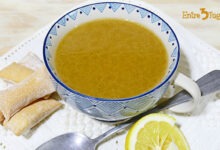 Caldo Casero de Pollo y Jamón con Verduras