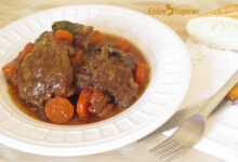 Carrilladas de Cerdo Ibérico en Salsa al Pedro Ximénez