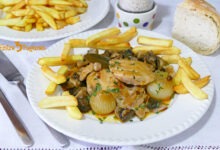 Pollo con Champiñones