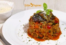 Risotto de Verduras y Setas Shiitake