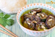 Setas Shiitake Marinadas