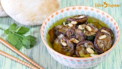 Setas Shiitake Marinadas
