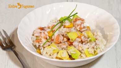 Ensalada de Arroz Fría Especial para Días de Calor