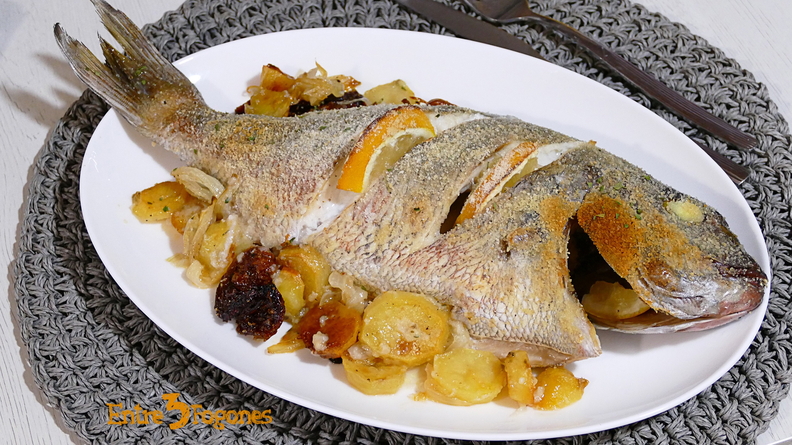 Sargo al Horno con Limón Sargo al Horno con Limón
