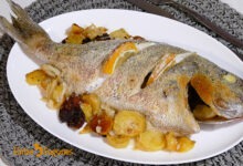 Sargo al Horno con Patatas