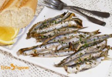Boquerones al Limón en Freidora de Aire
