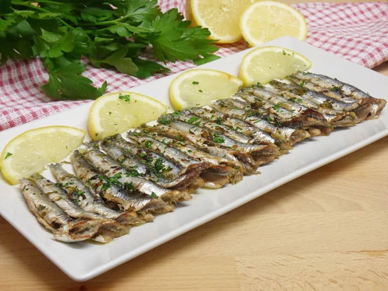Boquerones al Limón al Horno