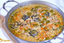 Arroz con Secreto y Verduras