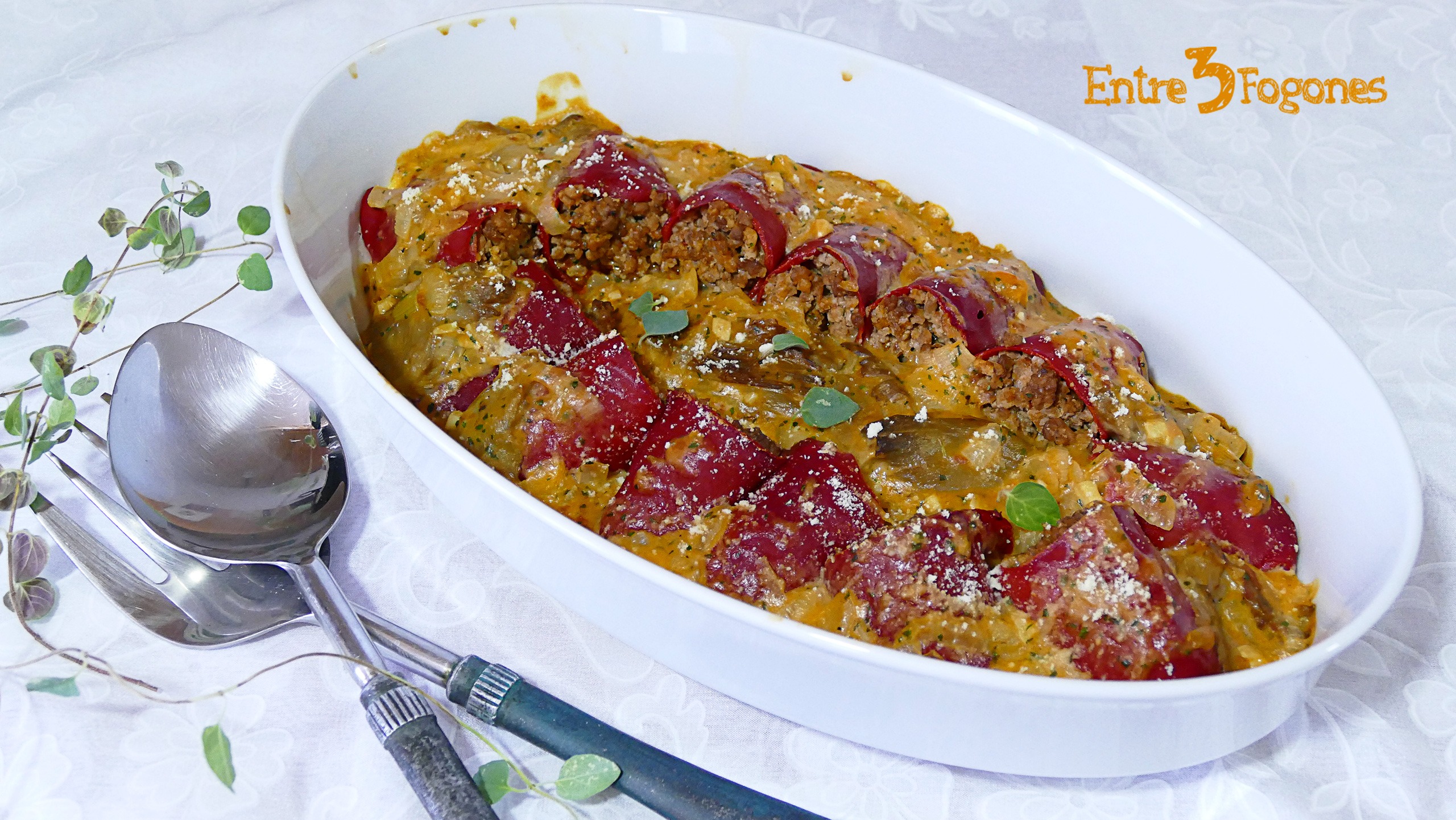 Pimientos del Piquillo Rellenos al Horno Pimientos del Piquillo Rellenos al Horno