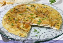 Tortilla de Níscalos al Ajillo