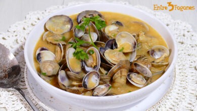 Almejas con Chirlas a la Marinera