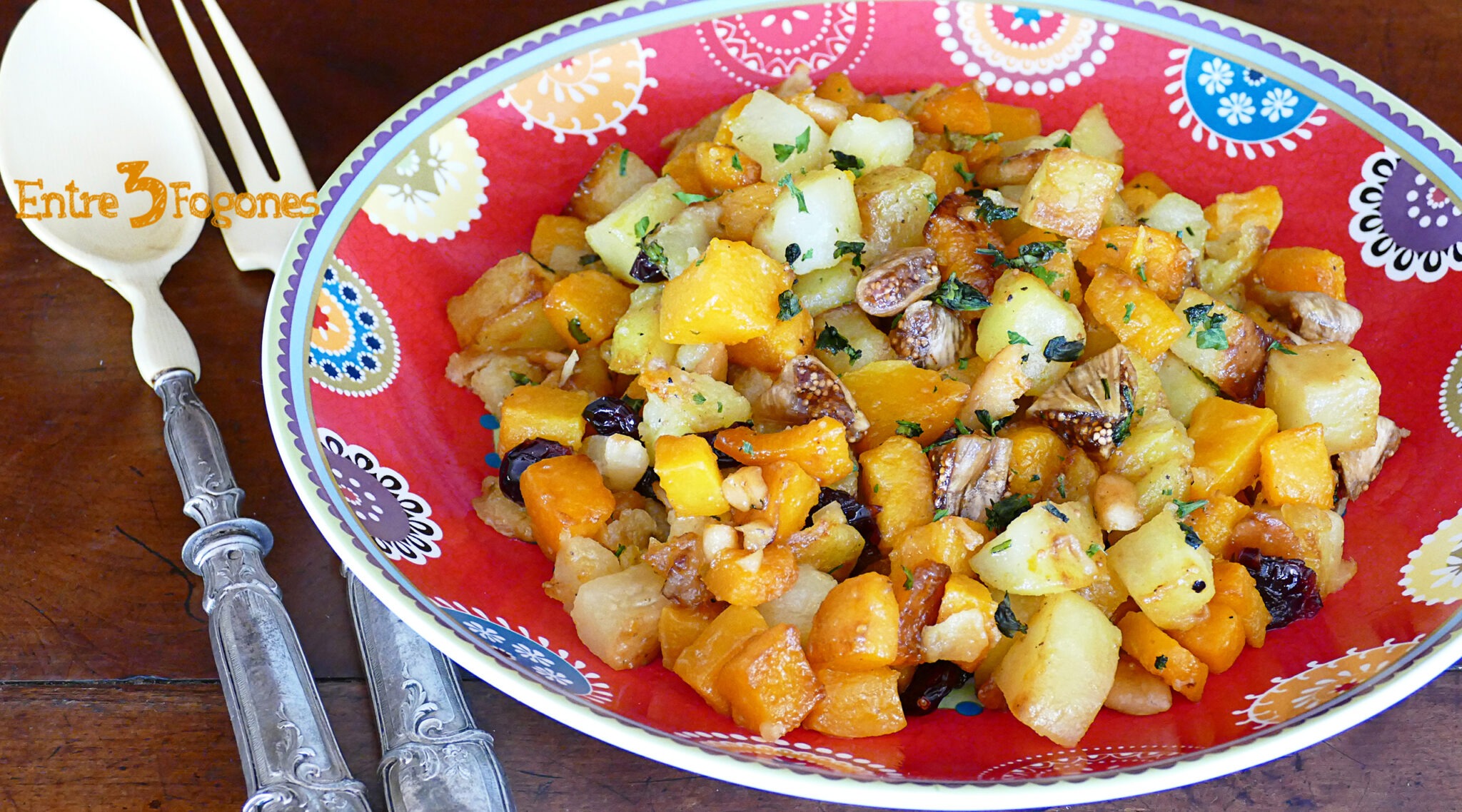 Wok Vegano De Calabaza Con Patatas