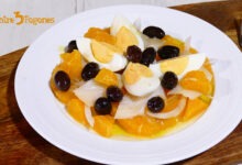 Remojón Andaluz o Ensalada de Naranja y Bacalao