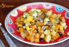 Wok Vegano de Calabaza con Patatas