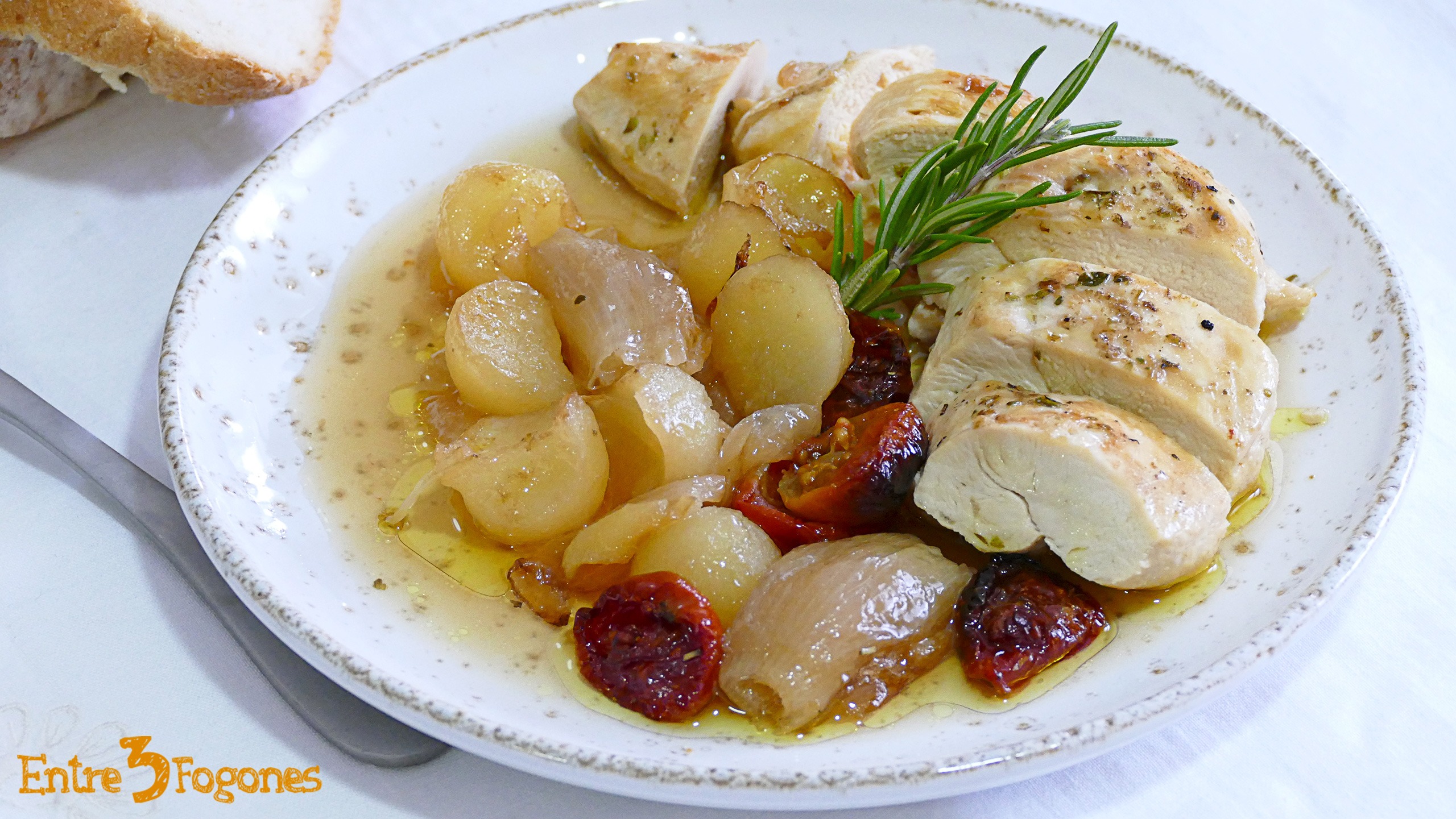 Pechugas De Pollo Al Horno Con Patatas