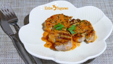 Solomillo de Cerdo al Alioli de Sobrasada y Miel
