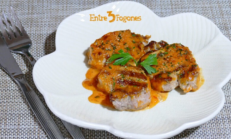Solomillo de Cerdo al Alioli de Sobrasada y Miel